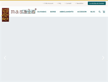 Tablet Screenshot of masala-shop.com
